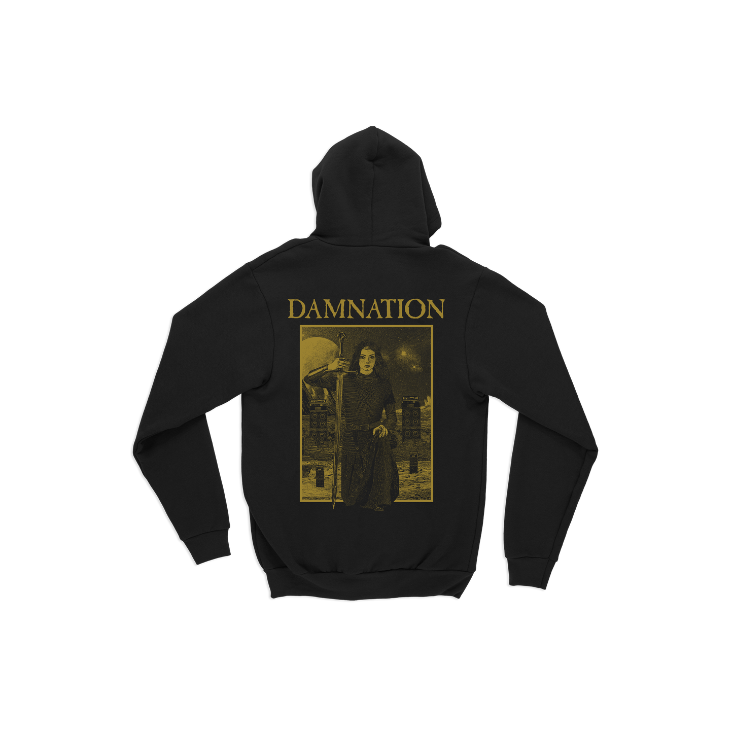 AMP GUARDIAN BLACK ZIP HOODIE