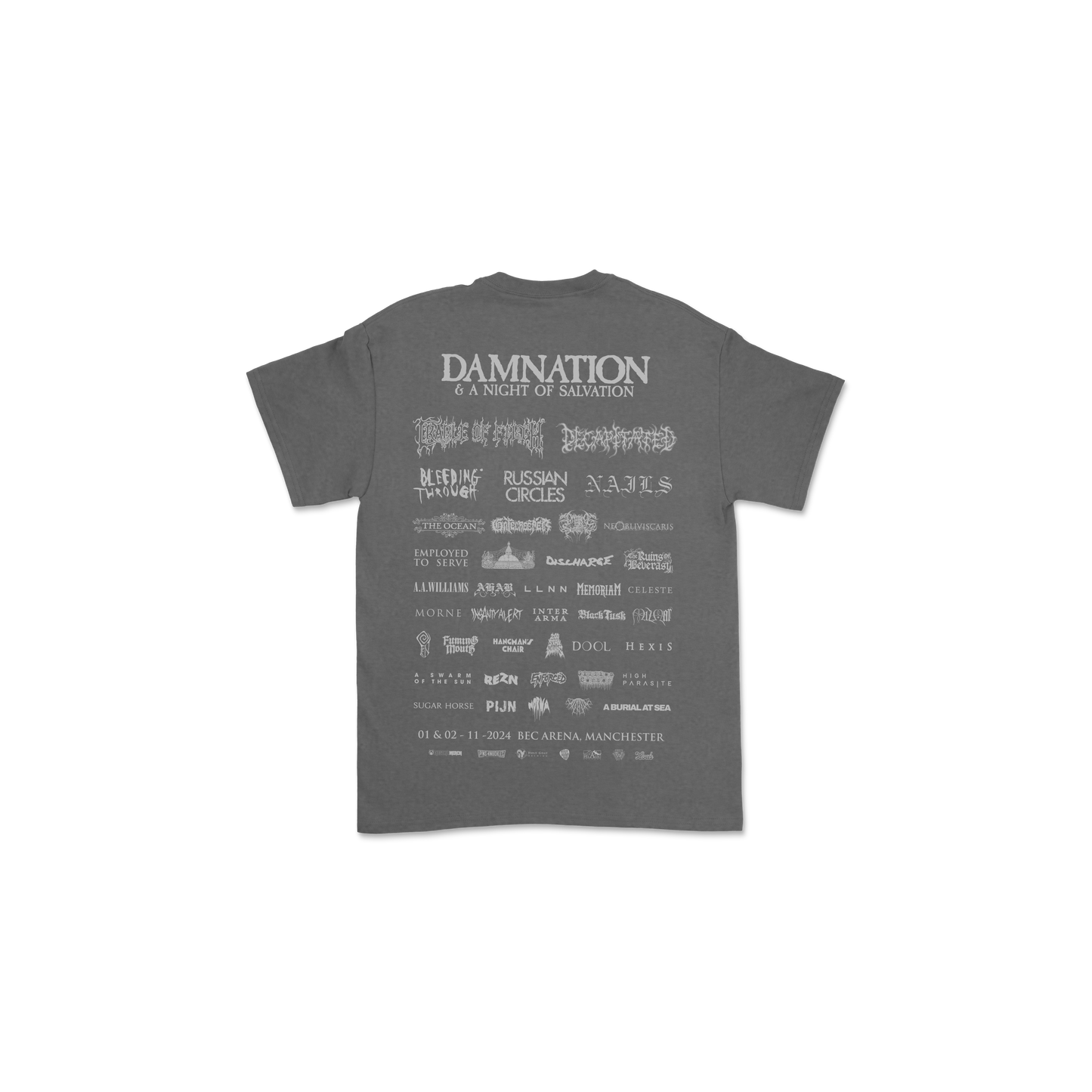 2024 THE SACRAMENT WASH GREY SHIRT