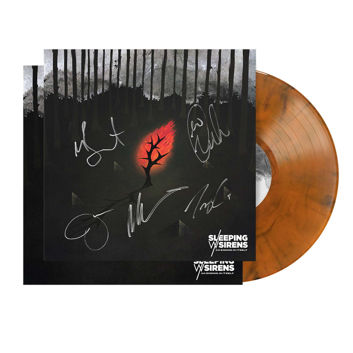PRE-ORDER: AN ENDING IN ITSELF - ORANGE SMOKE LP W/ SIGNED INSERT