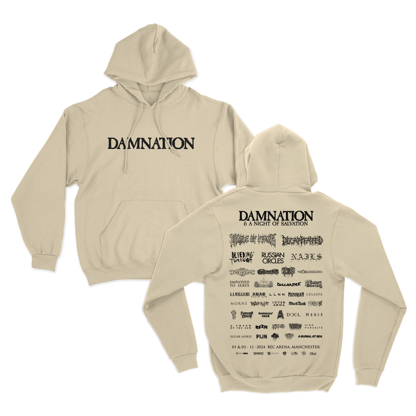 2024 NUDE PULLOVER HOODIE