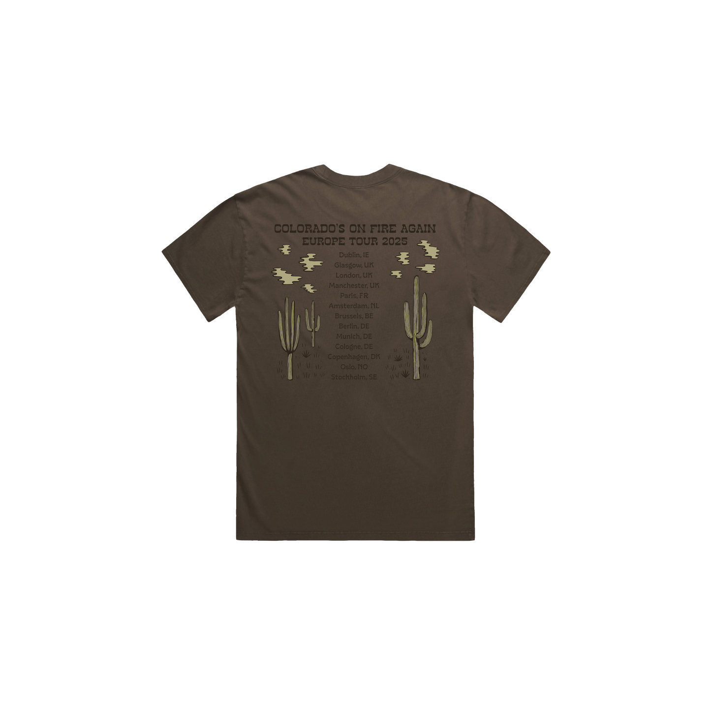 EUROPE TOUR 2025 TEE