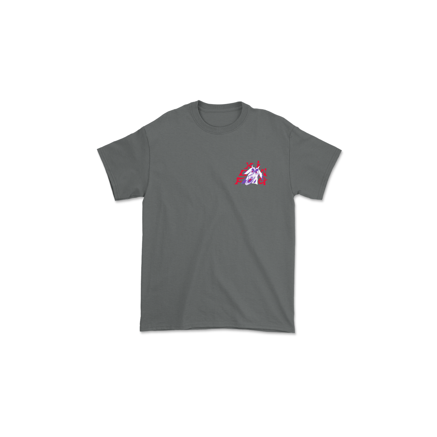 DEVIL DOG CHARCOAL TEE