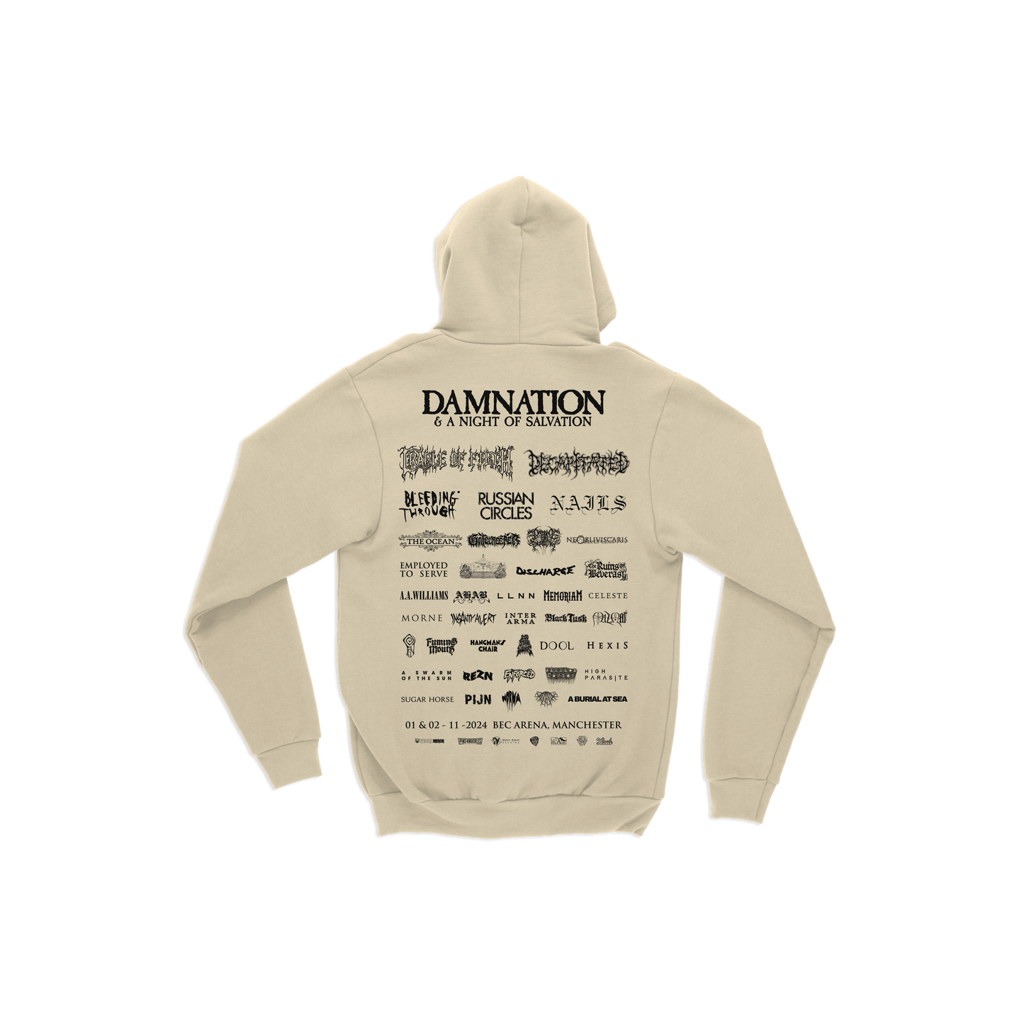 2024 NUDE PULLOVER HOODIE