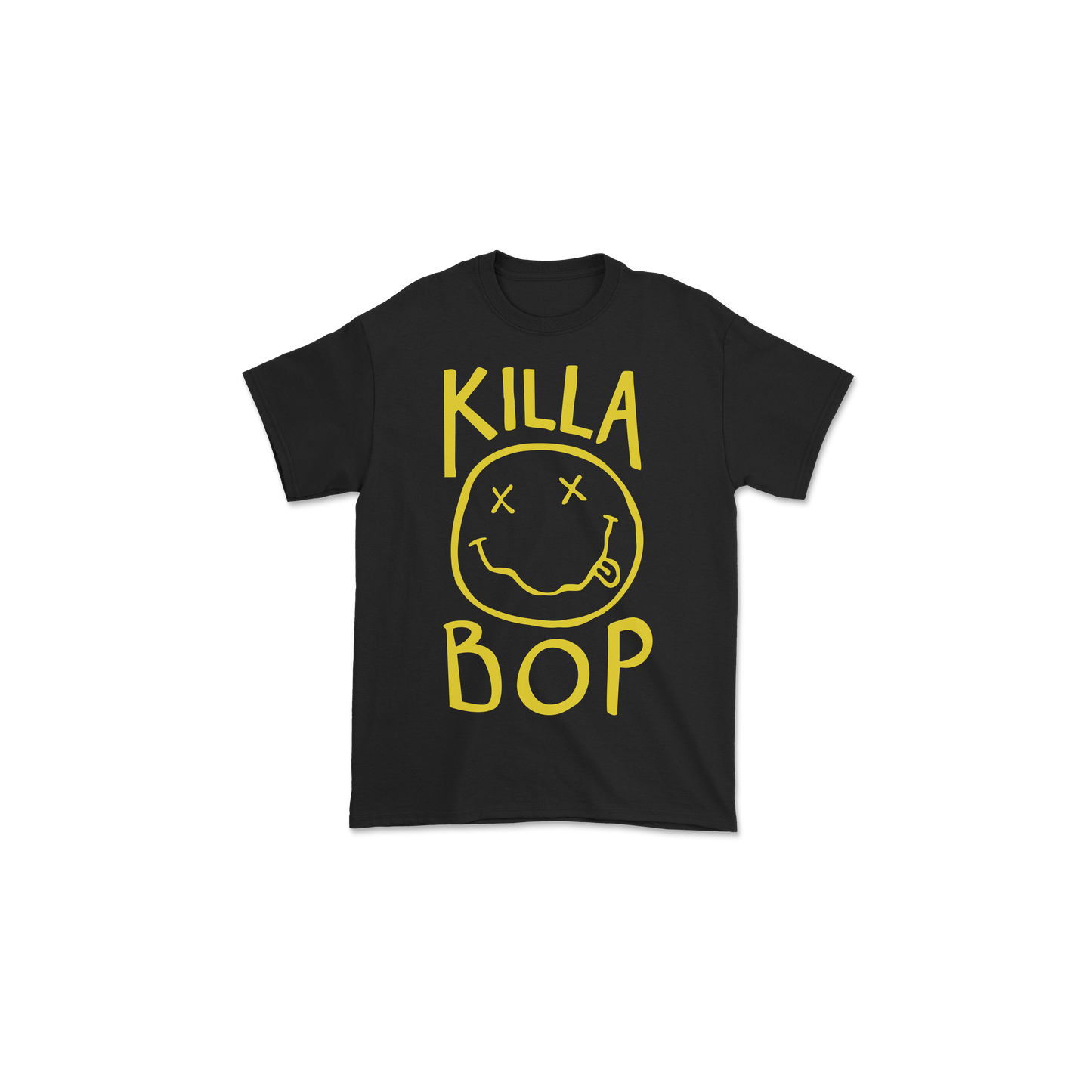 KILLA BOP Grunge Smiley Tee