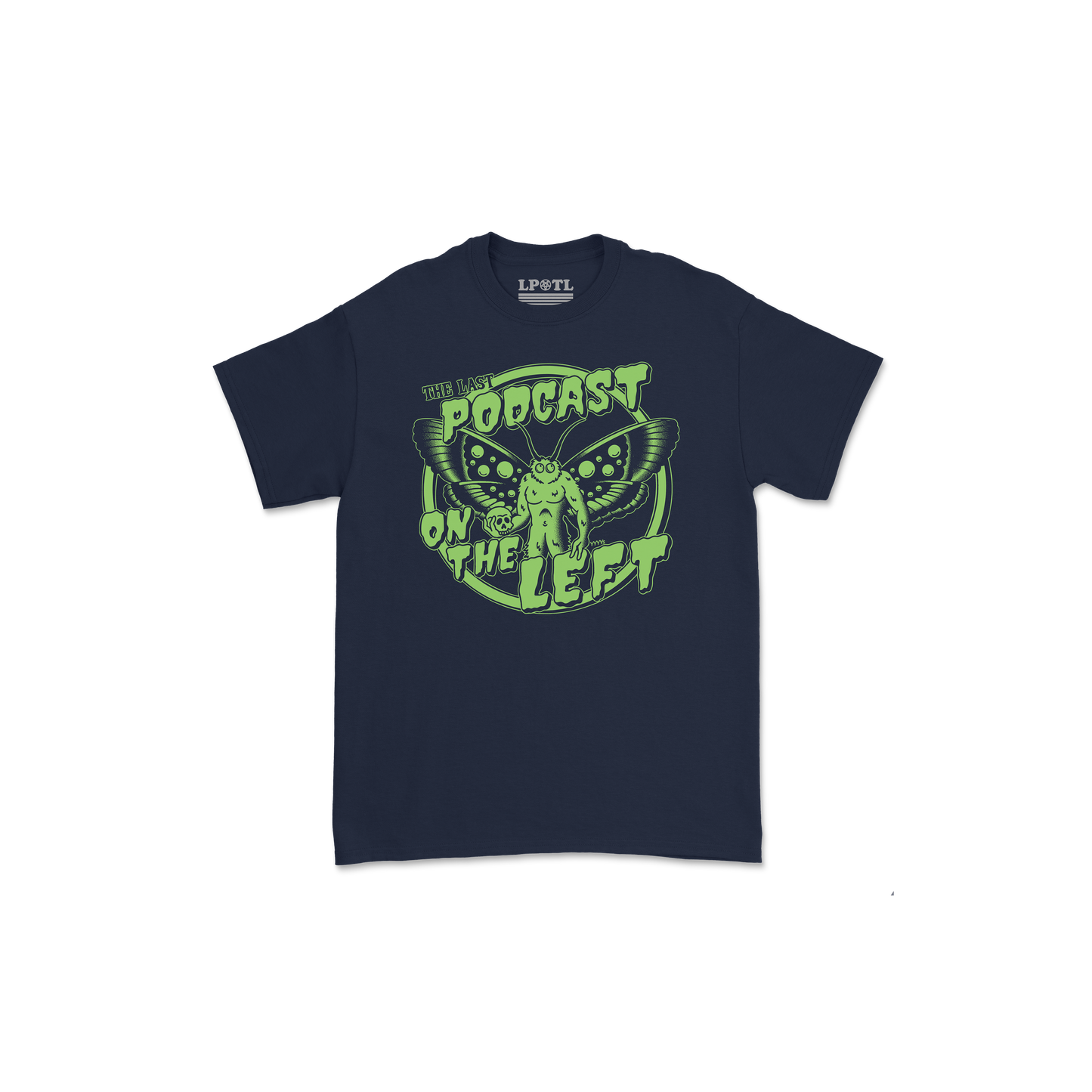 MOTHMAN MIDNIGHT BLUE SHIRT