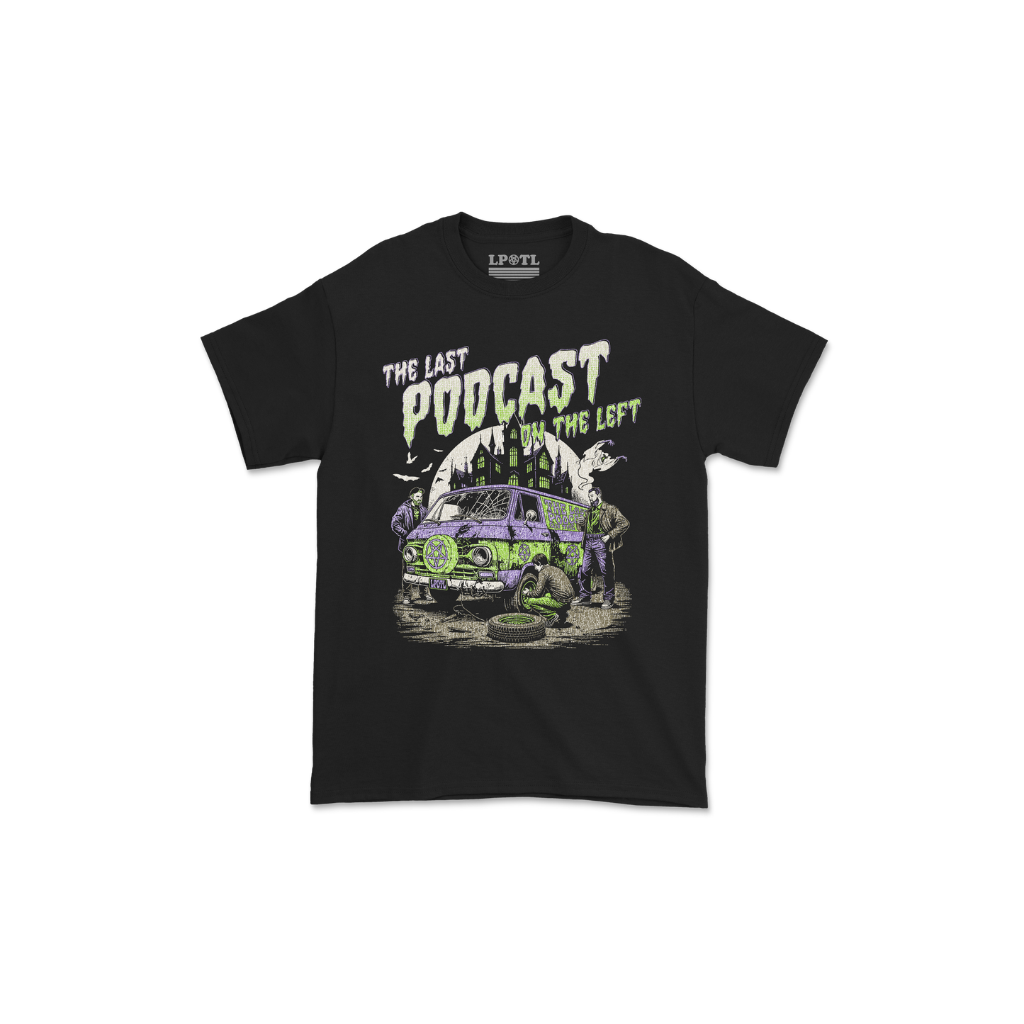 MYSTERY MACHINE BLACK SHIRT