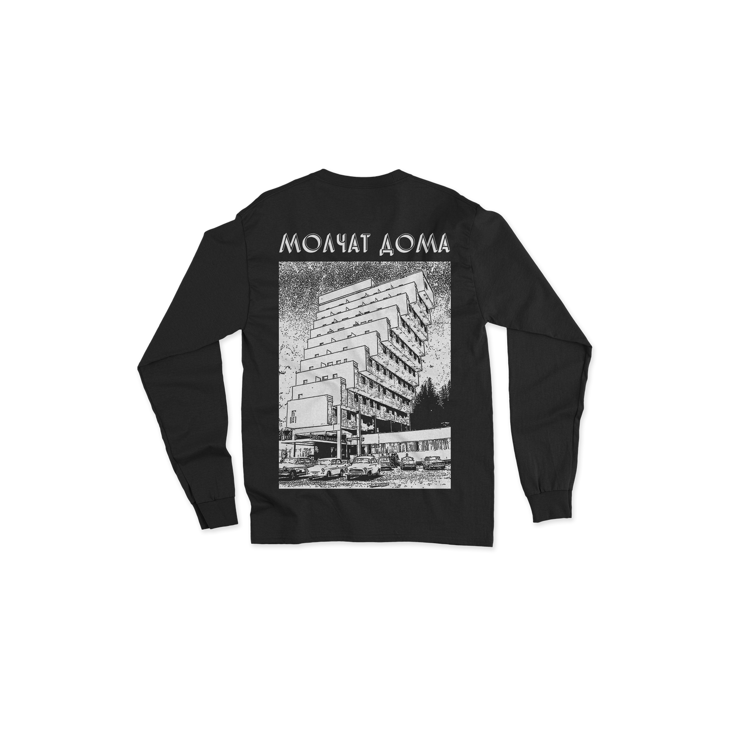 BUILDING BLACK LONG SLEEVE