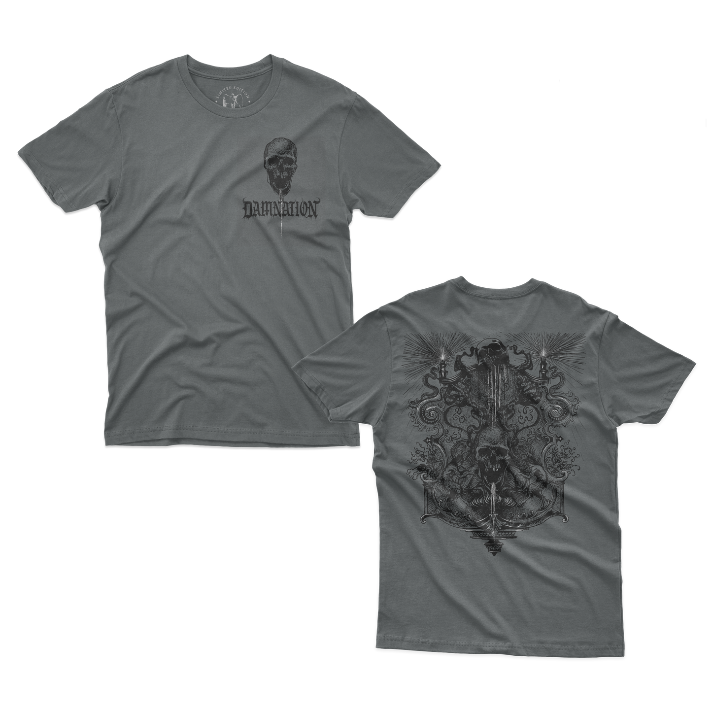 MORTIS ODIUM GREY SHIRT