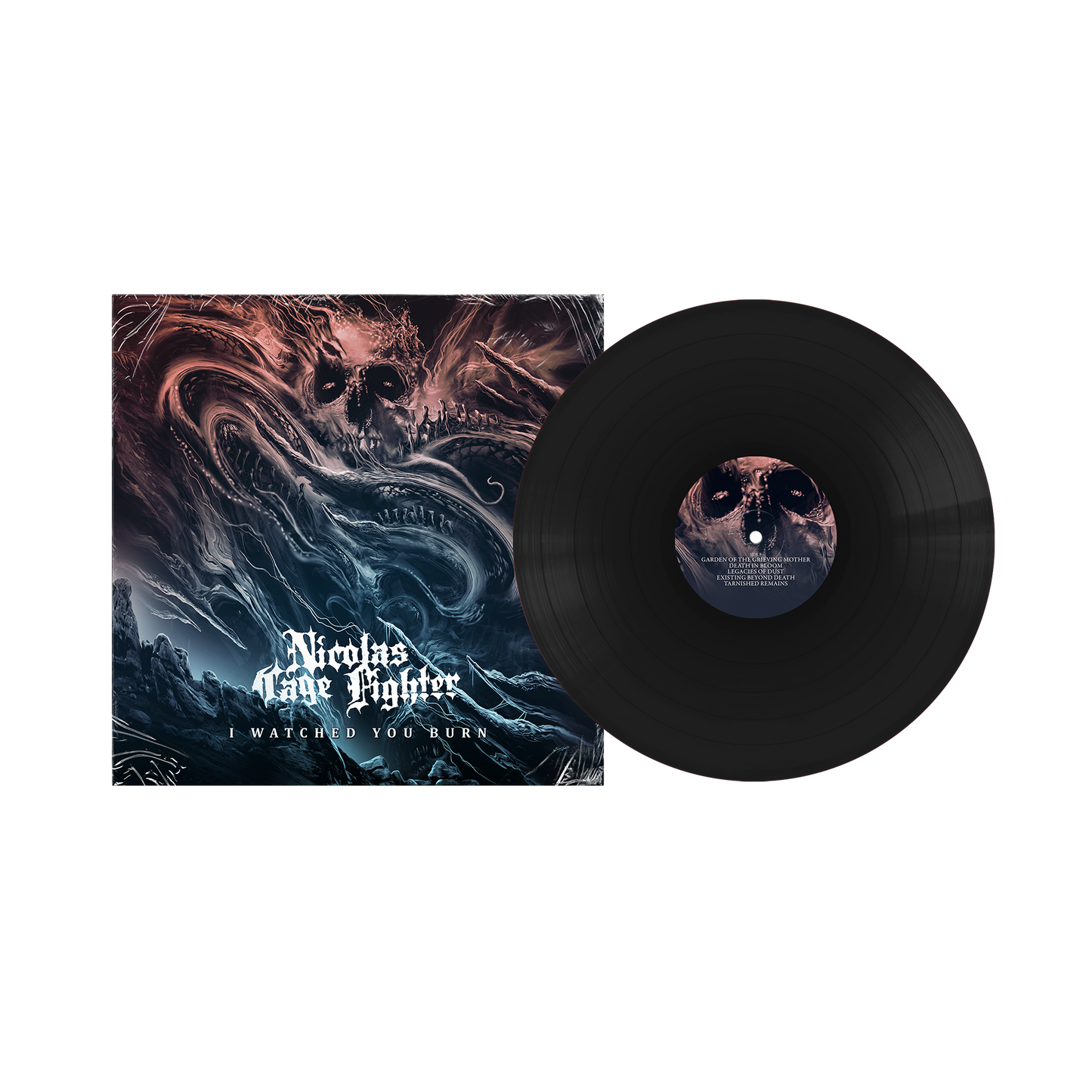 I WATCHED YOU BURN BLACK LP