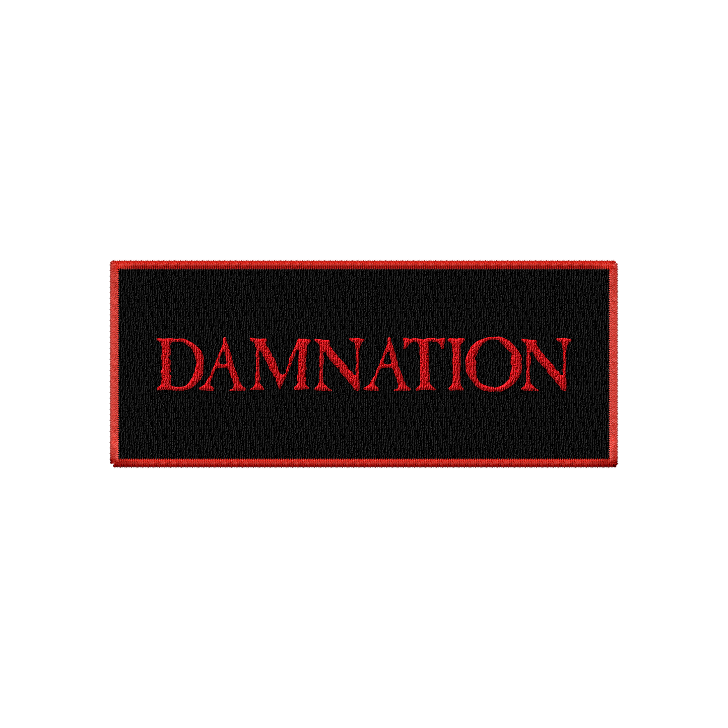 DAMNATION BLACK PATCH