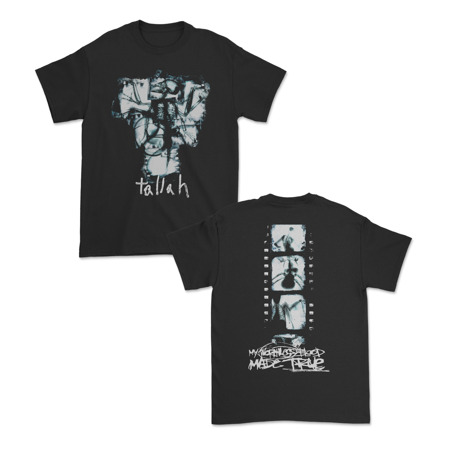 X-RAY BLACK TEE