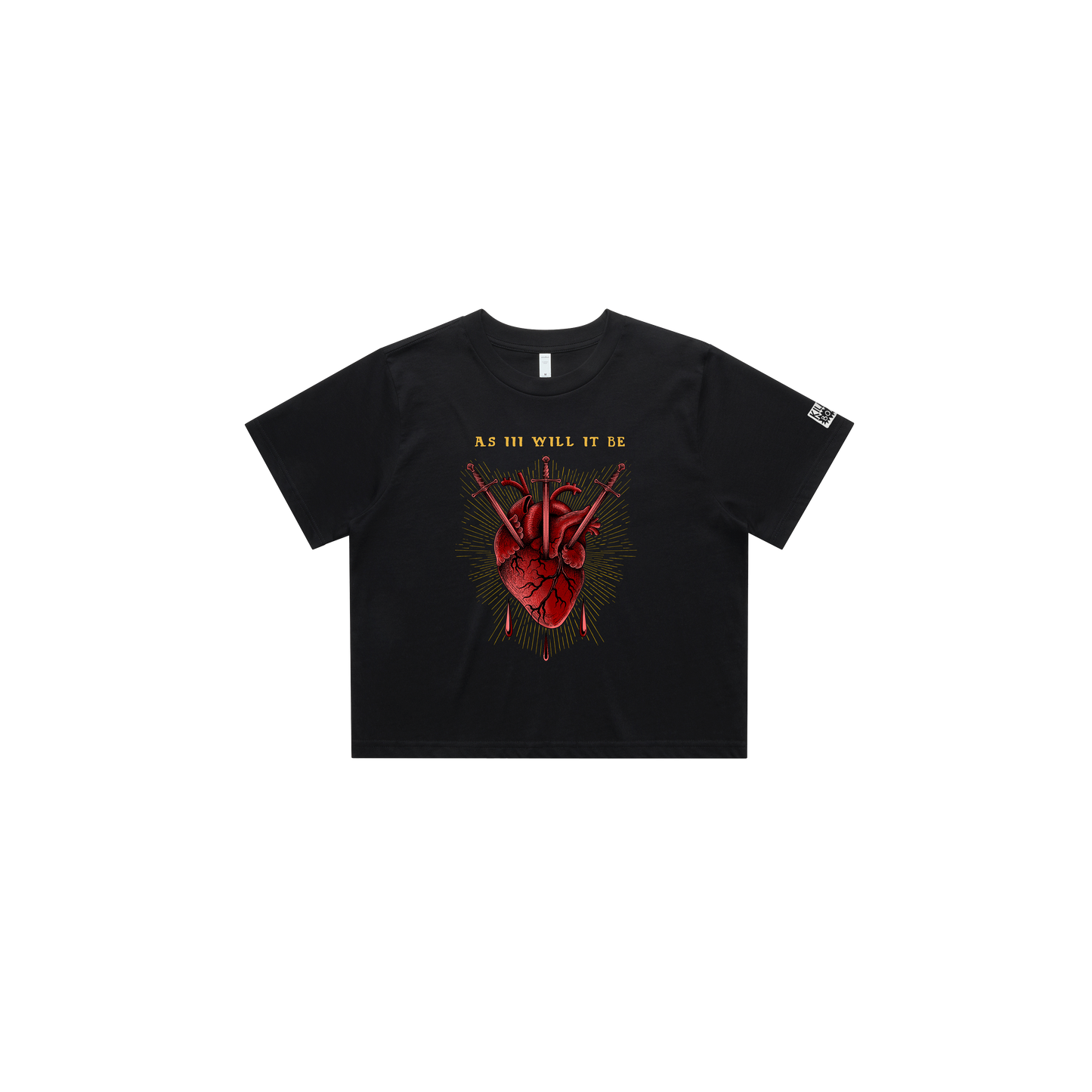 VENUS GRRRLS 3x3 Exclusive Crop Tee