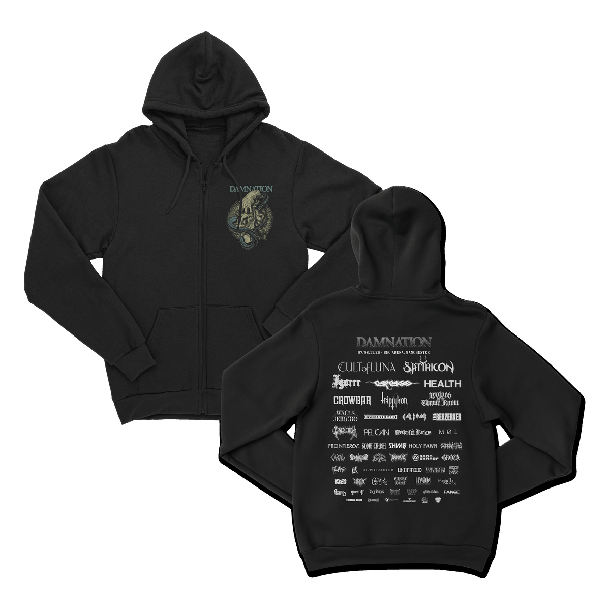PRE-ORDER: BLIND FAITH ZIP HOODIE