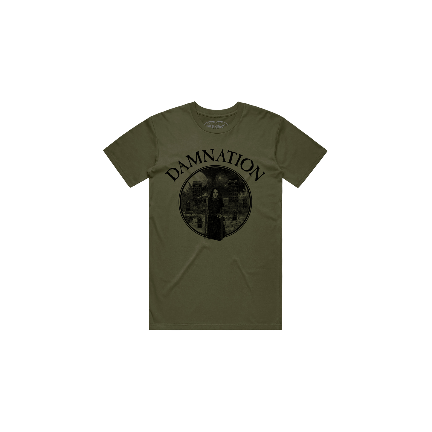 AMP GUARDIAN ARMY GREEN TEE