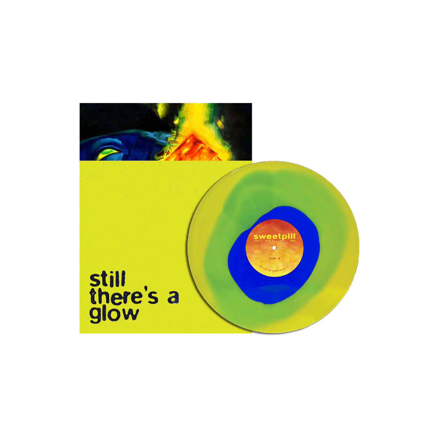 STILL THERE'S A GLOW - DELUXE TRI COLOUR LP