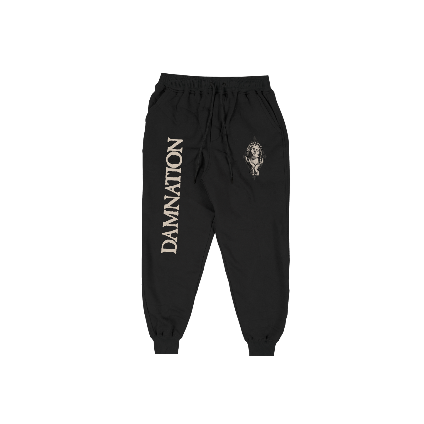 SOULLESS BLACK JOGGERS