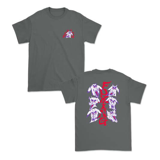 DEVIL DOG CHARCOAL TEE