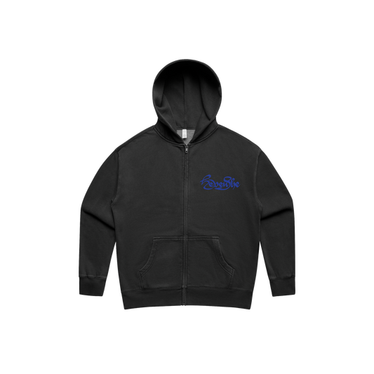 MYSTICAL LOGO ZIPPED HOODIE