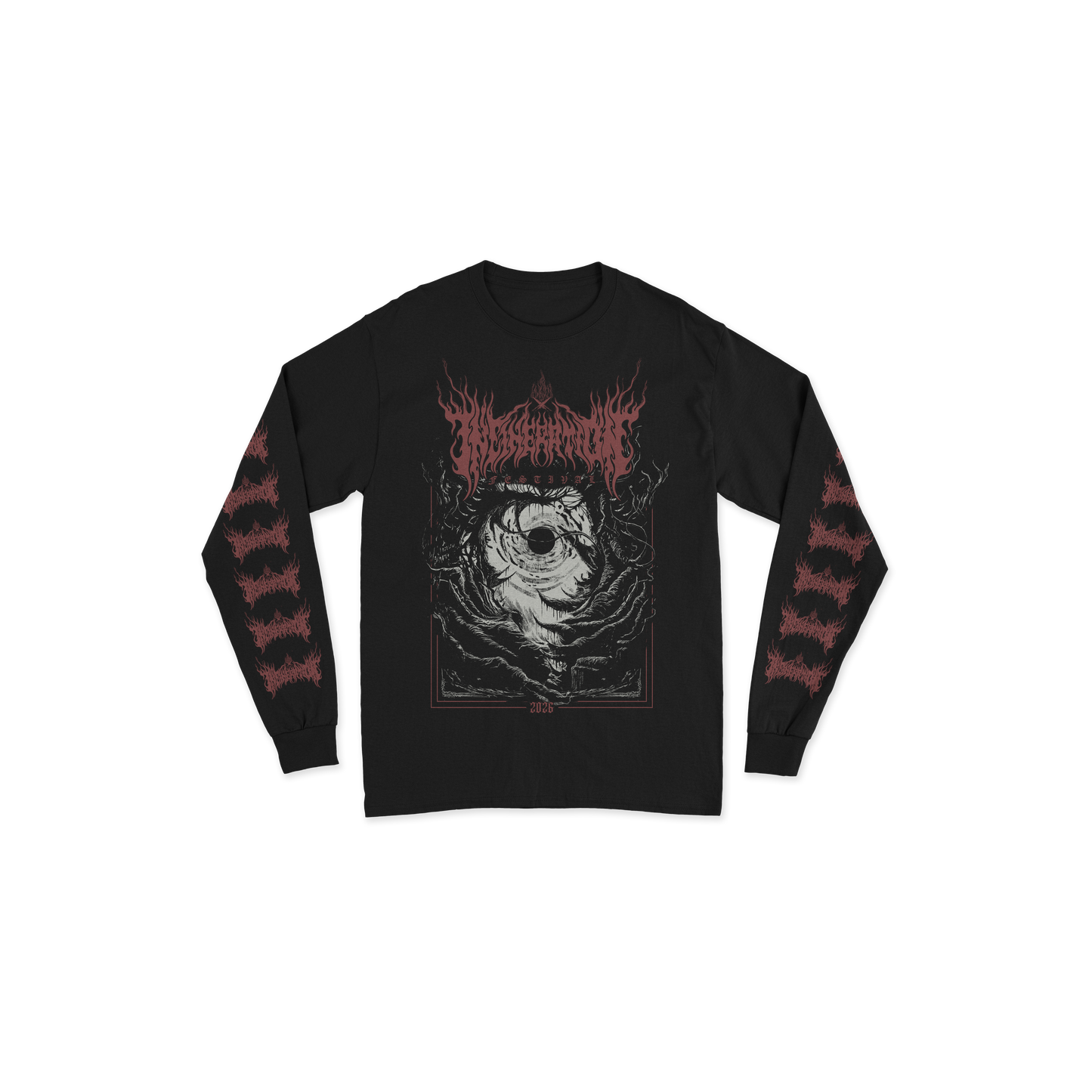 INCINERATION 2026 LONGSLEEVE TEE
