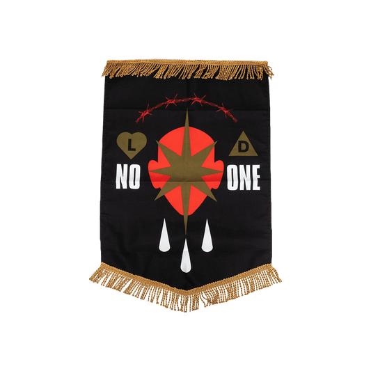 NO ONE PENNANT FLAG