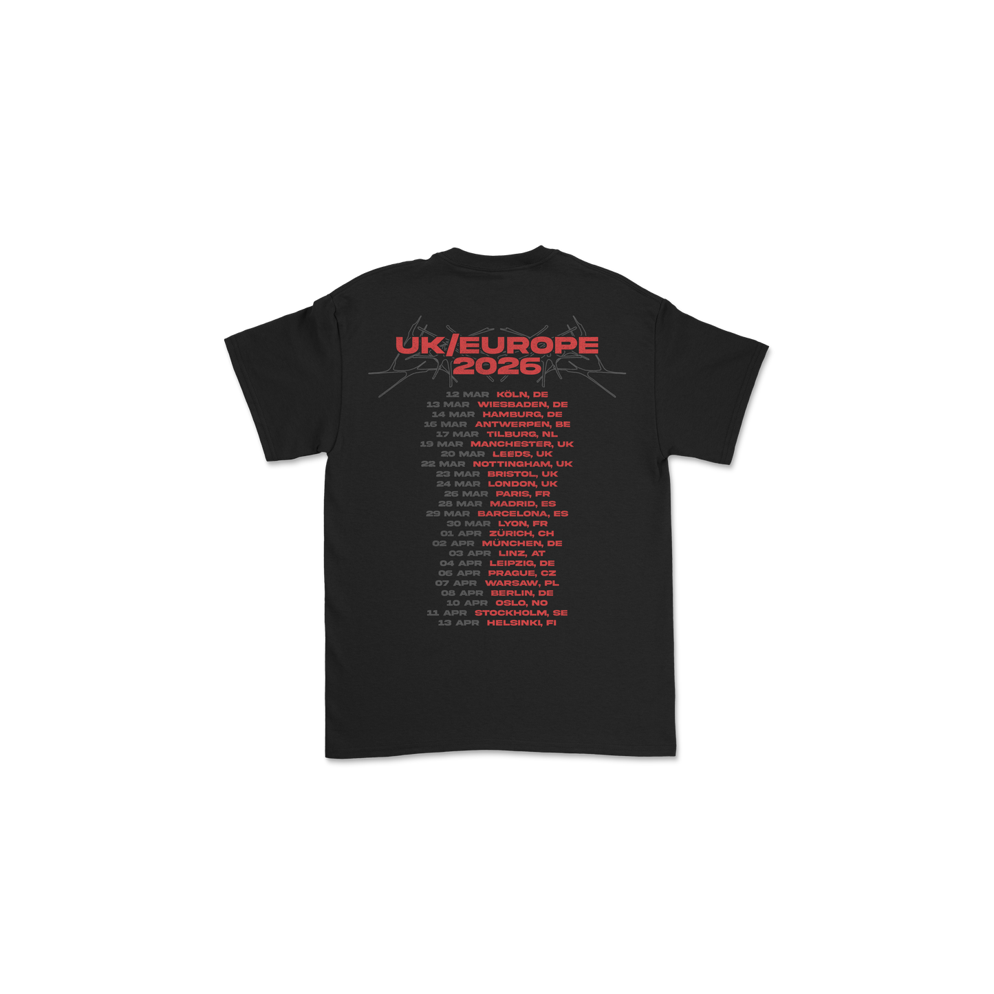 UK/EU TOUR TEE