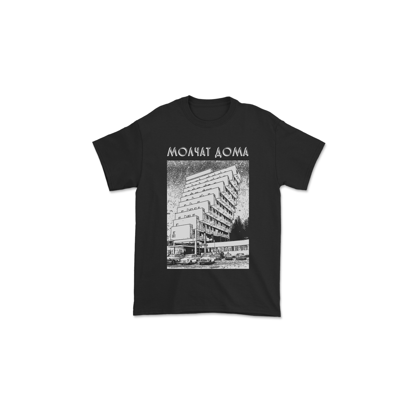 BUILDING BLACK TEE