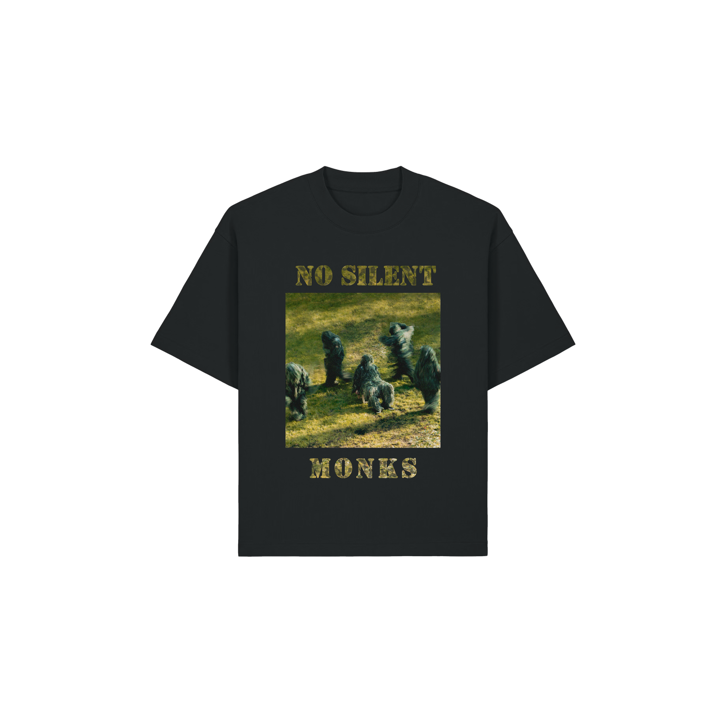 NO SILENT MONKS TEE