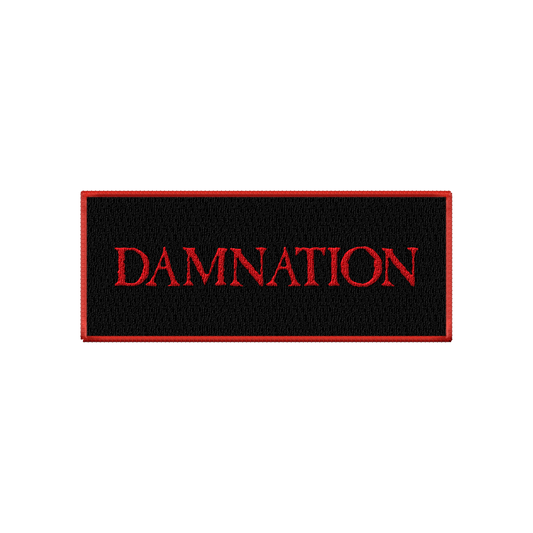 DAMNATION BLACK PATCH