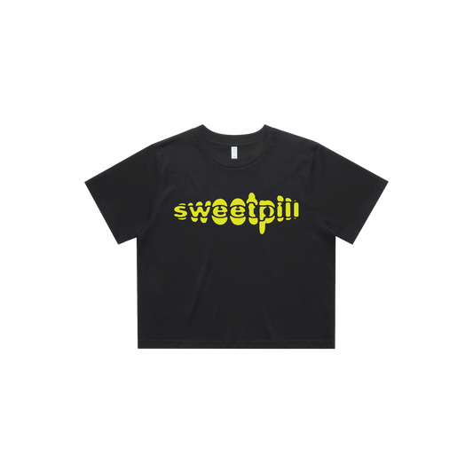 SWEET PILL LOGO CROP TEE