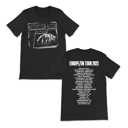 CTRL+ALT+DEL TOUR BLACK SHIRT