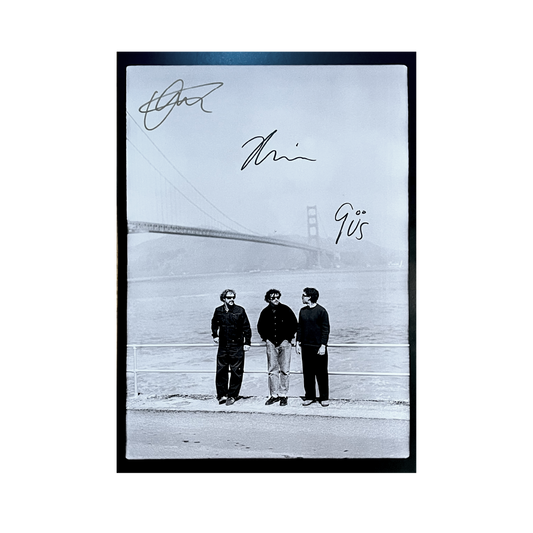 SIGNED GOLDEN GATE BRIDGE POSTER