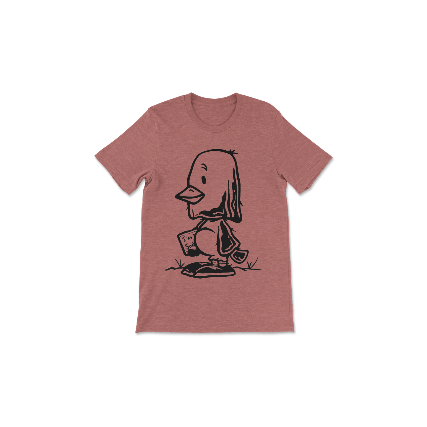PEANUTS HEATHER MAUVE TEE